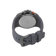 Load image into Gallery viewer, Daniel Klein Exclusive Blue Skeleton Dial Grey Silicone
