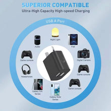 Load image into Gallery viewer, Dual USB Power Adapter Wall Plug (NZ / AUS)
