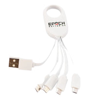 Load image into Gallery viewer, Epoch Batteries - 1 USB-A to 4 Micro USB Charging Adapter
