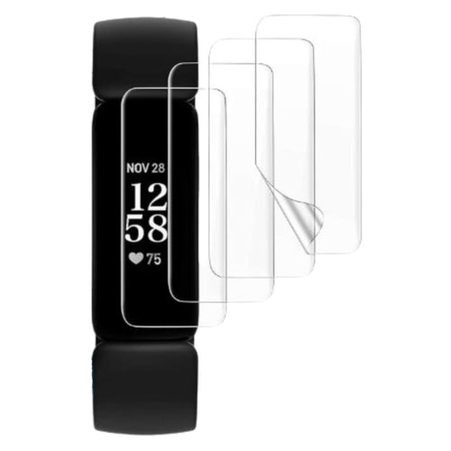 Fitbit Inspire 2 - Hydrogel Screen Protectors (Pack of 4)