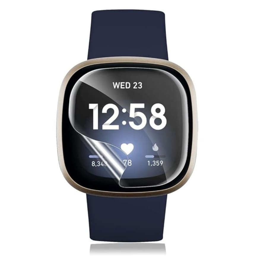 Fitbit Versa 3 - Hydrogel Screen Protectors (Pack of 4)