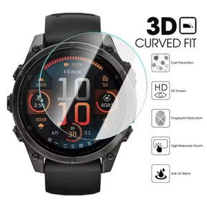 Garmin fenix 8 (43mm) Series - Screen Protectors (Pack of 2)