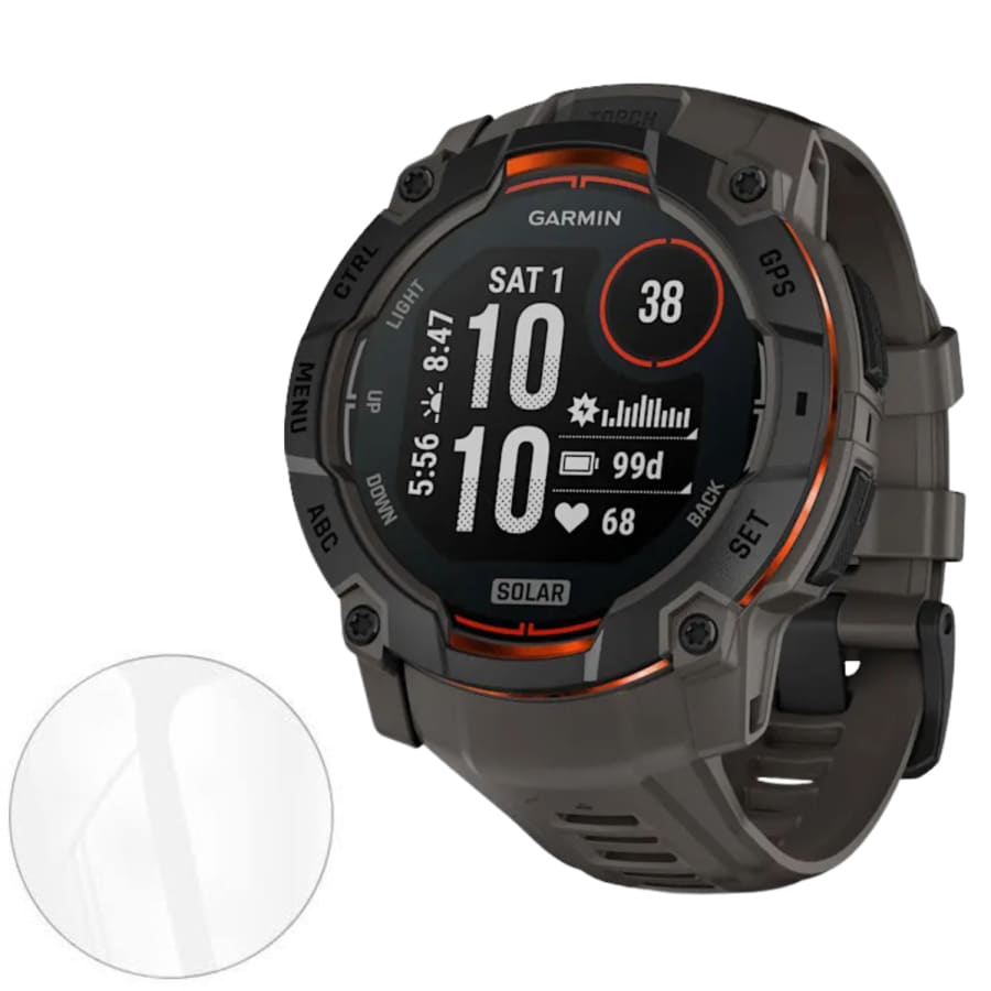 Garmin Instinct 3 (45mm) - Screen Protectors (Pack of 2)