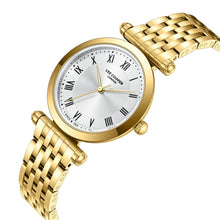 Load image into Gallery viewer, Lee Cooper Classic Roman Numeral Silver Dial Gold Watch
