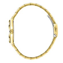 Load image into Gallery viewer, Lee Cooper Fashion Roman Numeral White MOP Dial Gold Watch
