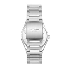 Load image into Gallery viewer, Lee Cooper Daily Driver Date Window Blue Dial Silver Watch
