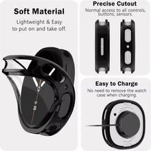 Load image into Gallery viewer, Silicone case with Screen Protector for Samsung galaxy
