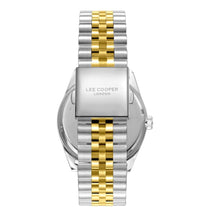 Load image into Gallery viewer, Lee Cooper Oswin Date Window Blue Dial Two Tone Watch
