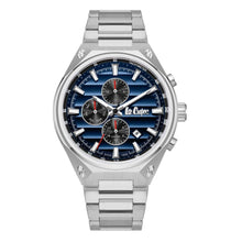 Load image into Gallery viewer, Lee Cooper Malo Chrono Blue Dial Silver Watch - LC08026.390
