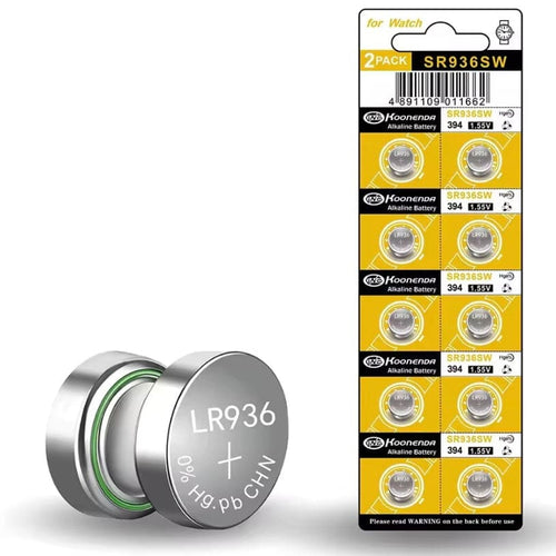 Koonenda 394 / SR936SW Watch Batteries (10 Pack) Batteries