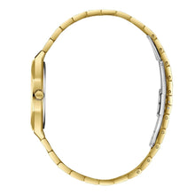 Load image into Gallery viewer, Lee Cooper Arlène Silver Dial Gold Watch - LC08276.130
