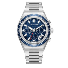 Load image into Gallery viewer, Lee Cooper Elias Multifunction Blue Dial Silver Watch
