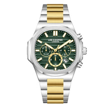 Load image into Gallery viewer, Lee Cooper Gauthier Multifunction Green Dial Two Tone Watch
