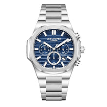 Load image into Gallery viewer, Lee Cooper Gauthier Multifuntion Blue Dial Silver Watch
