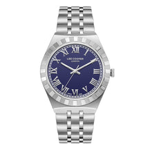 Load image into Gallery viewer, Lee Cooper Jayden Blue Dial Silver Watch - LC08060.390
