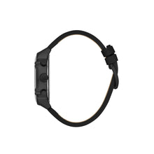 Load image into Gallery viewer, Lee Cooper Multifunction All Black Leather Strap Watch –
