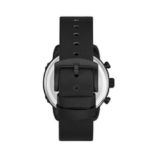 Load image into Gallery viewer, Lee Cooper Navy Blue Dial Black Leather Strap Watch –
