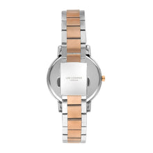 Load image into Gallery viewer, Lee Cooper Elegance Date Window Blue Dial Two-Toned Watch –
