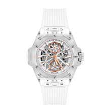 Load image into Gallery viewer, Lee Cooper Multifunction Silver Dial White Silicone Watch –

