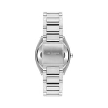 Load image into Gallery viewer, Lee Cooper Square Black Dial Silver Watch – LC07984.350
