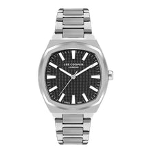 Load image into Gallery viewer, Lee Cooper Square Black Dial Silver Watch – LC07984.350
