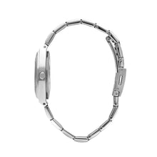 Load image into Gallery viewer, Lee Cooper Square Navy Blue Dial Silver Watch – LC07985.390
