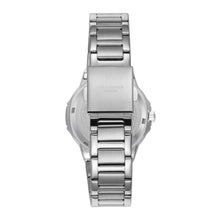 Load image into Gallery viewer, Lee Cooper Classic Square Case Blue Dial Silver Watch
