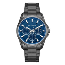 Load image into Gallery viewer, Lee Cooper Multifunction Navy Blue Dial Black Strap Men’s
