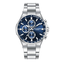Load image into Gallery viewer, Lee Cooper Contemporary Multifunction Blue Dial Silver
