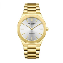 Load image into Gallery viewer, Lee Cooper Classic Silver Dial Gold Watch - LC08275.130
