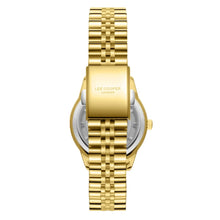 Load image into Gallery viewer, Lee Cooper Classic White MOP Dial Gold Watch - LC08285.120
