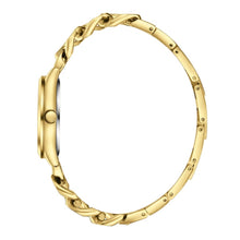Load image into Gallery viewer, Lee Cooper Classic White MOP Dial Gold Link Bracelet Watch
