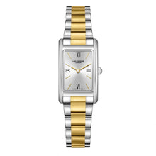 Load image into Gallery viewer, Lee Cooper Square Silver Dial Two Tone Watch - LC08300.230
