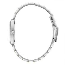 Load image into Gallery viewer, Lee Cooper Square Silver Dial Two Tone Watch - LC08300.230

