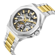 Load image into Gallery viewer, Lee Cooper Automatic Black Semi-Skeleton Dial Two Tone
