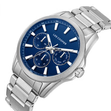 Load image into Gallery viewer, Lee Cooper Malo Multifunction Blue Dial Silver Watch
