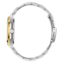 Load image into Gallery viewer, Lee Cooper Maxime Square Case Silver Dial Two Tone Watch
