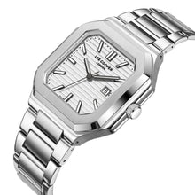 Load image into Gallery viewer, Lee Cooper Maxime Square Case All Silver Watch
