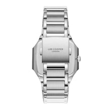 Load image into Gallery viewer, Lee Cooper Maxime Square Case Green Dial Silver Watch
