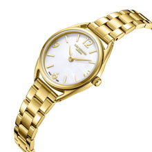 Load image into Gallery viewer, Lee Cooper Nayla White MOP Dial Gold Watch - LC08265.120
