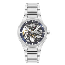 Load image into Gallery viewer, Lee Cooper Richard Automatic Skeleton Blue Dial Silver
