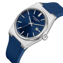 Load image into Gallery viewer, Lee Cooper Zane Date Window Blue Dial and Silicone Strap
