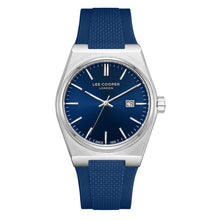 Load image into Gallery viewer, Lee Cooper Zane Date Window Blue Dial and Silicone Strap
