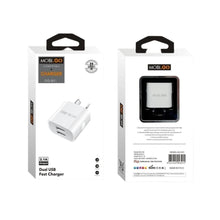 Load image into Gallery viewer, Mobigo Dual USB Power Adapter Wall Plug (NZ / AUS)
