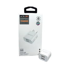 Load image into Gallery viewer, Mobigo Dual USB Power Adapter Wall Plug (NZ / AUS)
