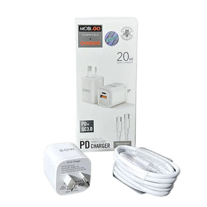 Mobigo Type C & USB Power Adapter Wall Plug (NZ / AUS)