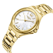 Load image into Gallery viewer, Lee Cooper Classic White MOP Dial Gold Watch - LC08286.120
