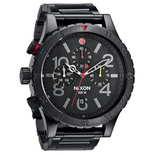 Load image into Gallery viewer, Nixon 48-20 Chrono Black Dial Black Ion-plated Men’s Watch
