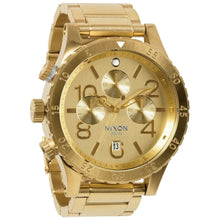 Load image into Gallery viewer, Nixon 48-20 Chrono Gold Tone Dial Men’s Watch A486-502
