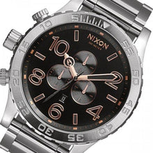 Load image into Gallery viewer, Nixon 51-30 Grey Rose Gold Tone Dial Men’s Watch A083-2064
